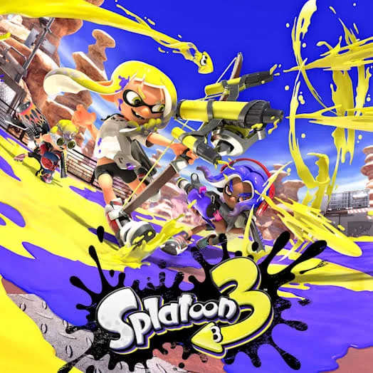 Art cover of Splatoon 3 game